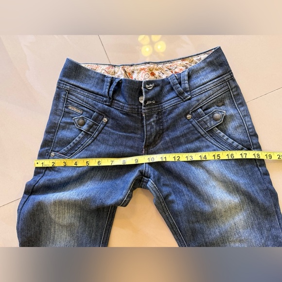 Cocoa Jeans Colombian Jeans Vintage  Size USA 6 Acid Wash Jeans. Pockets Button - Picture 7 of 16